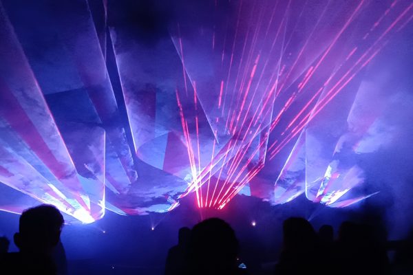 Laser Show con effetti speciali